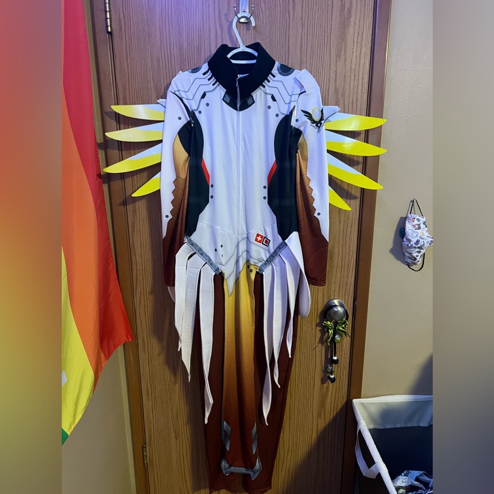 OVERWATCH Mercy costume from Spirit Halloween